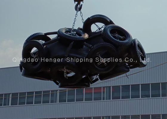 품질 고하중 공압 고무 펜더 선박 충돌 방지 보호대 공장