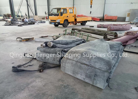품질 Marine Rubber Airbag Pneumatic Rubber Fender with 0.8-3 M Diameter 4-25 M Length and Medium Pressure (4-5) 공장