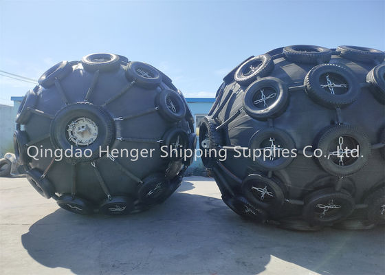 품질 Customized ISO17357 Pneumatic Rubber Fender 0.3-4.8 M for Marine Applications 공장