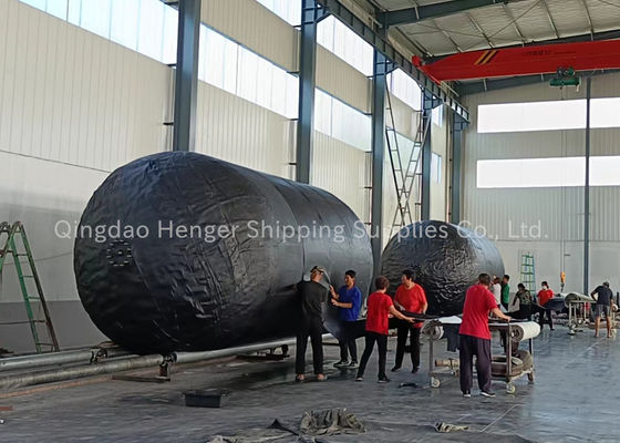 품질 Yokohama Type Inflatable Rubber Fender 50kpa for Ship Docking 공장