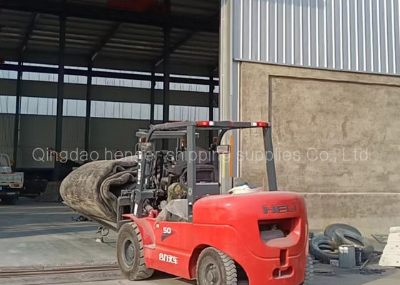 품질 선박 개시를 위한 DNV 증명서 1.8x12m 공기 해양 충돌 에어백 공장