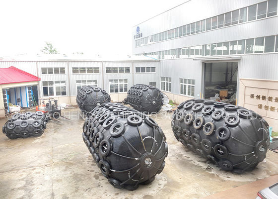 품질 블랙 해양 공기 고무 펜더 ISO17357 인증 80Kpa 공장