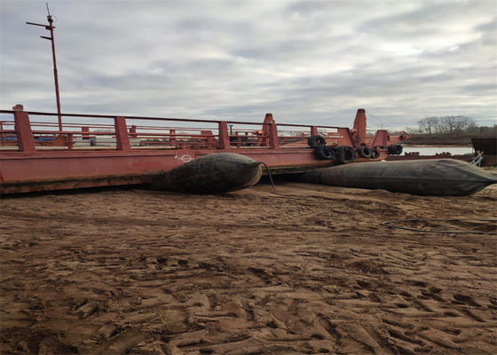 품질 선박 발사 리프팅 0.2-0.4Mpa 고압 범위의 부풀 수 있는 해상 에어백 공장