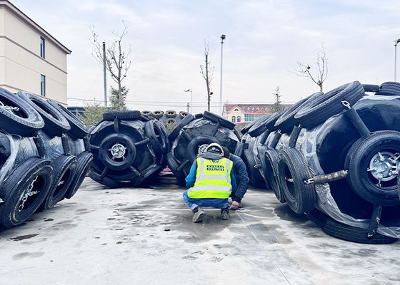 품질 PU 코팅 EVA 솔리드 트렐보르크 에버 경비 쿠션 부동 공장