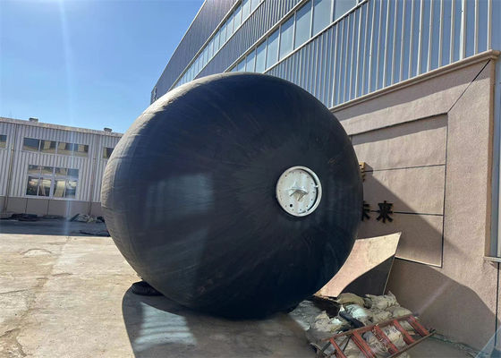 품질 고무 공기 해상 펠더 압력 상황에 대한 검은 회색 실린더 보호 공장