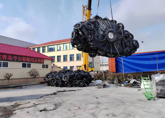 품질 해상 고무 떠있는 큰 크기의 도크 선박 정압 펜더 공장