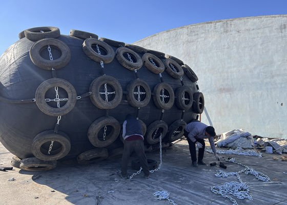 품질 선박 항구 항구 고무 보호기 요코하마 기압 고무 보호기 공장