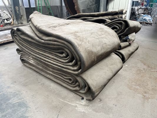 품질 ISO 인증 맞춤형 해양 천연 고무 선박 발사 에어백 공장