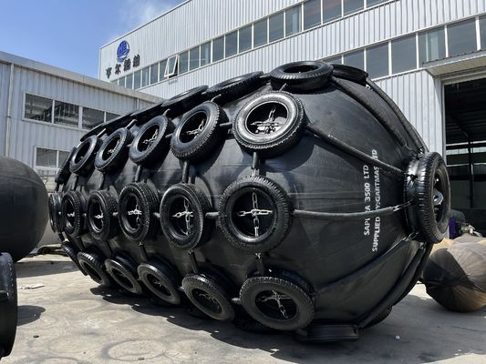 품질 맞춤형 내구성 공기 고무 해상 펜더 설치가 쉽다 공장