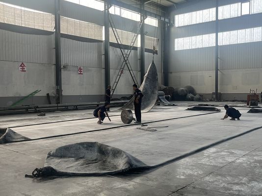 품질 해양 팽창식 에어백 500kg 인양용 대형 에어 리프팅 백 공장