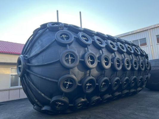 품질 지름 0.5m에서 4.5m까지 Pneumatic Gum Fender 검은색 오리지널 디자인 직선 내구성 공장