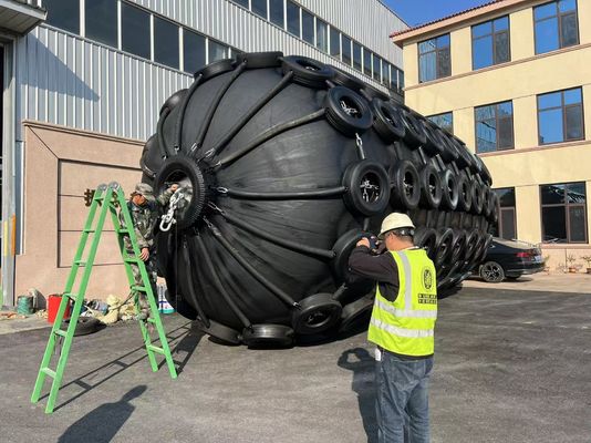 품질 안전 밸브 포함 항구 보호 최적의 보호를 위해 Pneumatic Fender 공장