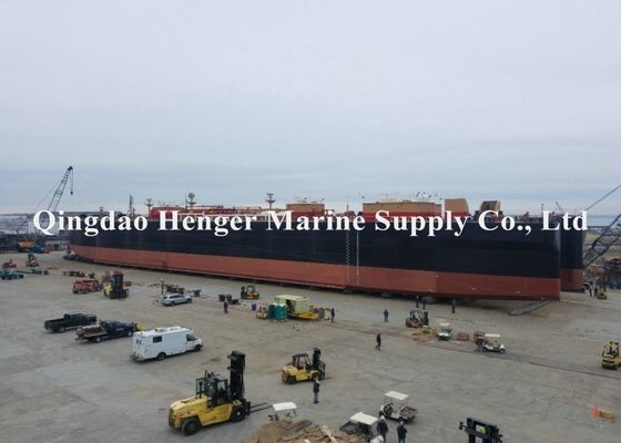 품질 해상 고무 에어백 0.8-3M 직경 4-25M 길이 공장