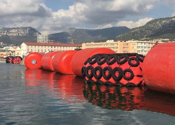 품질 ISO 17357 Certified EVA Foam Filled Fender with Customizable Density 70-110kg/m³ and 0.5m-4.8m Diameter for Marine Use 공장