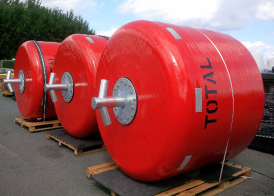 품질 Polyurea 외부 코팅을 가진 다채로운 배 계류기구 부표 바다 항법 부표 공장