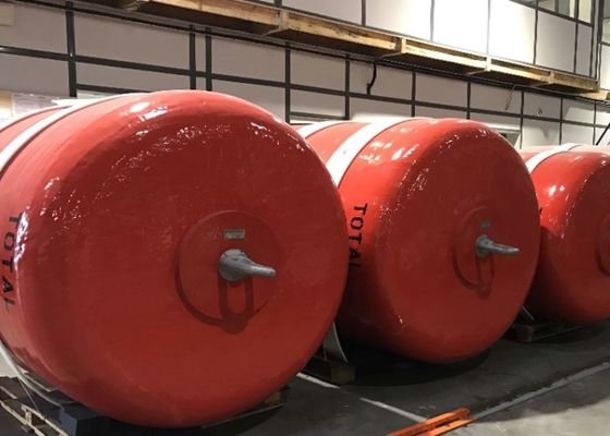 품질 닻 신속 이탈 부표 걸이를 가진 펀던트 빨강과 노란 큰 계류기구 부표 공장