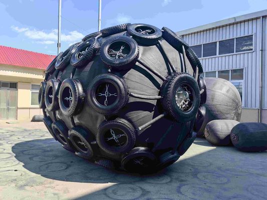 품질 선박 공장 해상용 공압식 해양 펜더 전체 와인딩 공장