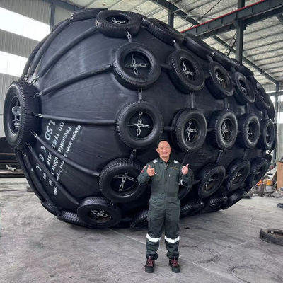 품질 0.5*1m-4.8*12m 오프शोर용 공기 고무 펠러 공장