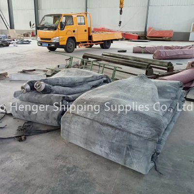 품질 검은색 해양 고무 에어백 안전 효과 친환경 공장