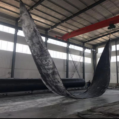 품질 4-25 M 길이 건조 항구 부풀이 고무 선박 에어백 공장