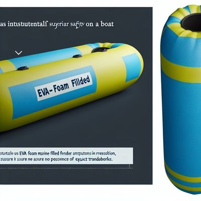 품질 항구 및 해상 안전을위한 EVA 폼으로 채워진 해상 펠더 공장