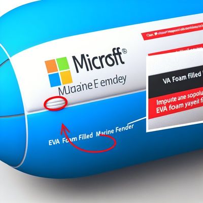 품질 항구 및 해상 안전을위한 EVA 폼으로 채워진 해상 펠더 공장