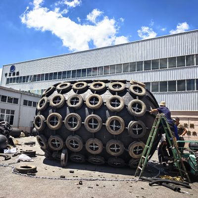 품질 해상 안전 및 선박 접안용 공압 고무 펜더 공장