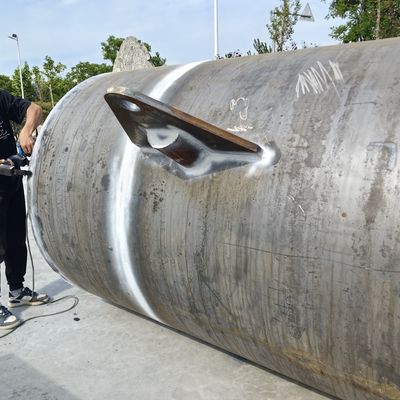 품질 해양 해상 용용 대 지름의 철로 떠 있는 웅덩이 공장