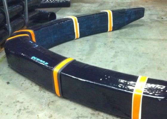 품질 EVA 단단한 잠금 벨트 높은 신축성 노후화 저항을 가진 거품에 의하여 채워지는 배 구조망 공장