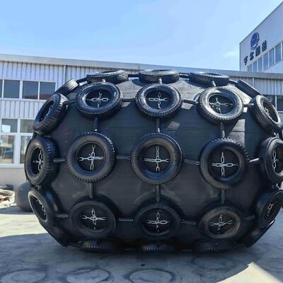 품질 4.8x12m 50kpa / 80kpa Pneumatic Fenders For Ships 공장