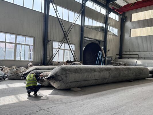 품질 Anti Corrosion Marine Rubber Airbag for Long Term Saltwater Service with 0.8-3 M Diameter 공장
