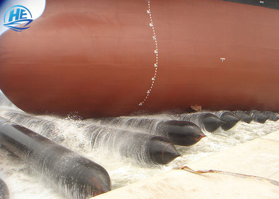 품질 배 발사를 위한 D1.0m*L10m 팽창식 바다 에어백 공장