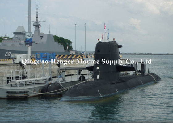 품질 Dia. 3.3 Ｘ Ｌ 6.5m  STS STD 공기 천연 고무 세미 해저 펜더 공장