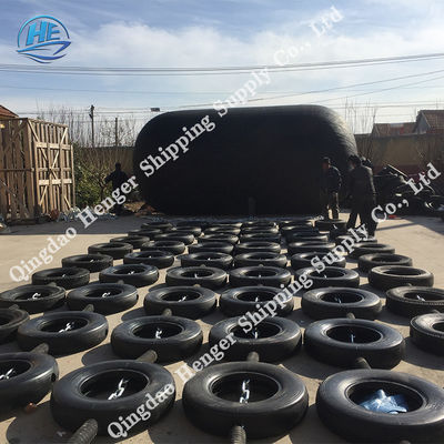 품질 튼튼한 자연적인 바다 고무 구조망 보장 24 달을 가진 고무 선창 구조망 공장