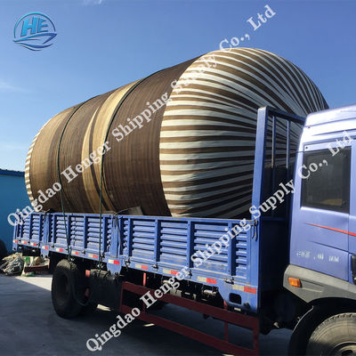 품질 50KPa / 80Kpa ISO 17357 해양 고무 방현재 요코하마 선박 부이 펜더 공장