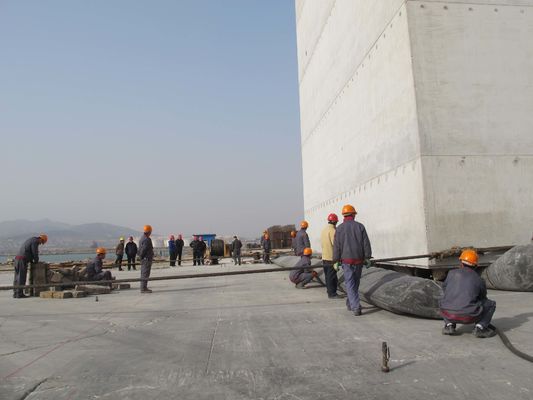 품질 공기압 리프트 해양 충돌 에어백에 착수하는 0.17MPa 배 공장