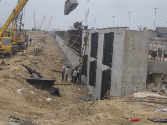 품질 공기압 리프트 해양 충돌 에어백에 착수하는 0.17MPa 배 공장