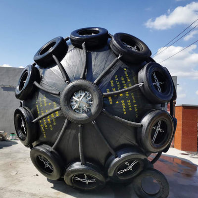 품질 ISO 17357 표준 공기 고무 방현재 붕대 타입 요코하마 펜더 공장