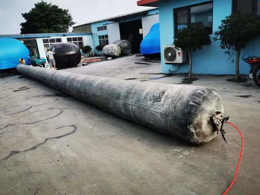 품질 D15 L12m 8 레이어 선박 발사 해양 에어백 해양 고무 에어백 공장