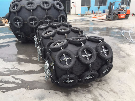 품질 50Kpa D2.0*3.5L Penumatic 해양 구조망 천연 고무 공장