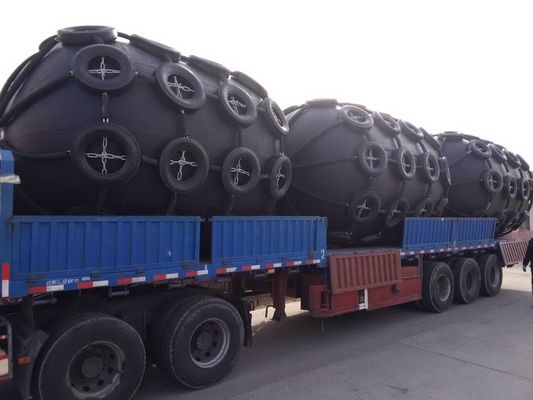 품질 밧줄 그물 뜨 압축 공기를 넣은 고무 구조망 압축 공기를 넣은 바다 구조망 d 유형 구조망 공장