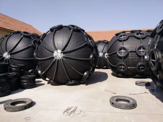 품질 밧줄 그물 뜨 압축 공기를 넣은 고무 구조망 압축 공기를 넣은 바다 구조망 d 유형 구조망 공장