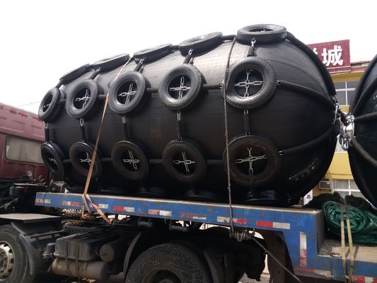 품질 밧줄 그물 뜨 압축 공기를 넣은 고무 구조망 압축 공기를 넣은 바다 구조망 d 유형 구조망 공장