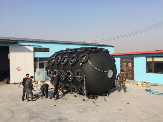 품질 우수한 충격 흡수 능력의 선박 펜더, 팽창 압력 50KPa 및 성능 공장