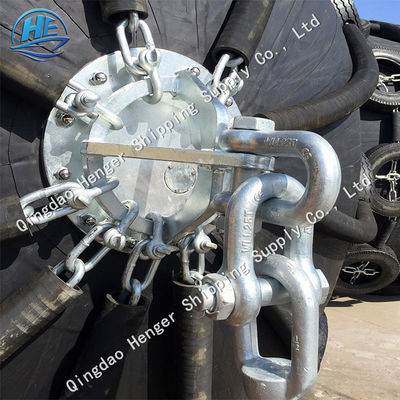 품질 요코하마 구조망 50Kpa 80Kpa 타이어 사슬 그물 압축 공기를 넣은 고무 구조망 공장