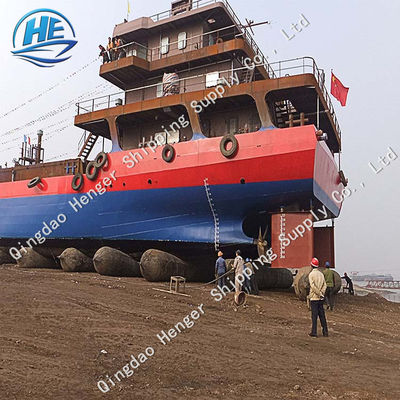 품질 D15 * L20m 해양 고무 에어백 보트 선박 고무 에어백 공장