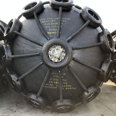 품질 사슬 그물을 가진 팽창식 뜨 요코하마 압축 공기를 넣은 바다 고무 구조망 공장