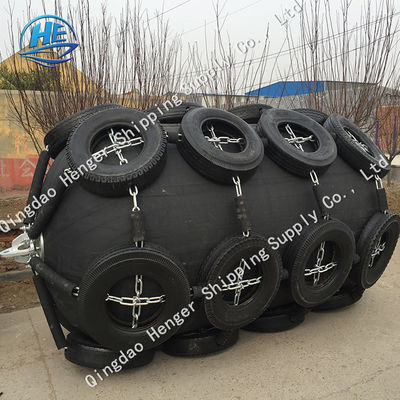 품질 3.3*6.5m 검정 압축 공기를 넣은 고무 구조망 천연 고무 구조망 요코하마 구조망 공장