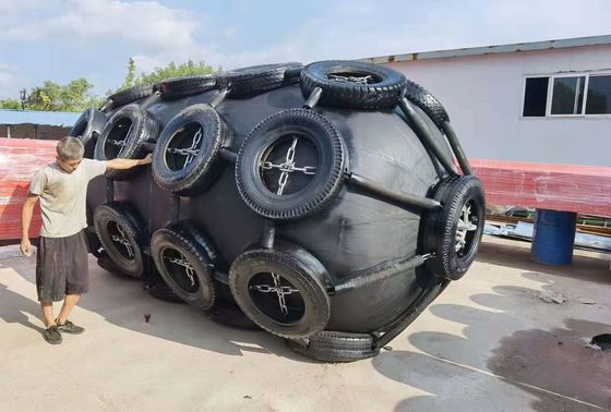 품질 체인 네트와 해양 설비 부풀게할 수 있는 플로팅 요코하마 공기 고무 방현재 공장