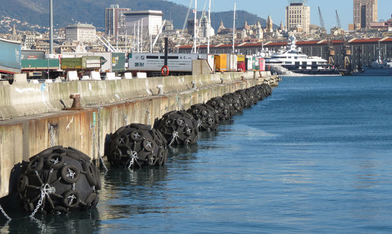 품질 ISO17357 50KPA/80KPA 압축 공기를 넣은 바다 고무 구조망 내구재 사용 공장